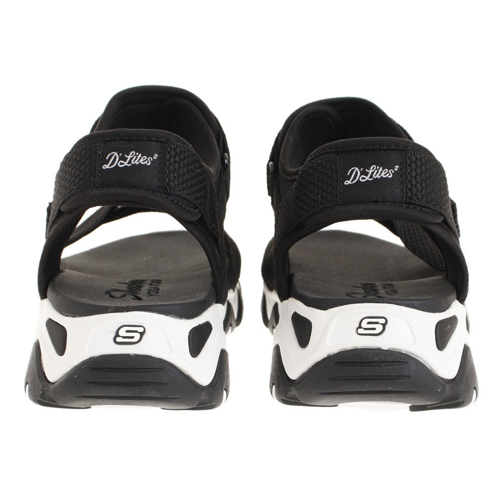 スケッチャーズ スケッチャーズ Skechers レディース サンダル レディース 厚底 スポーツ ストラップサンダル Dlites 2 0 Mega Summer ブラック 黒 スポーツ用品はスーパースポーツゼビオ