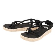 ロキシー（ROXY）（レディース）サンダル レディース 厚底 スポーツ ストラップサンダル LIGHT BREEZE 21SURSD212504BLK ブラック 黒