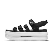 (レディース)サンダル ウィメンズ アイコンクラシックサンダル ブラック DH0223-001 厚底 面ファスナー レジャー 街履き ビーチ 快適 耐久性