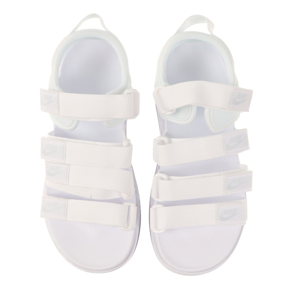 ナイキ（NIKE）（レディース）サンダル ウィメンズ アイコンクラシックサンダル ホワイト DH0223-100 厚底 面ファスナー レジャー 街履き ビーチ