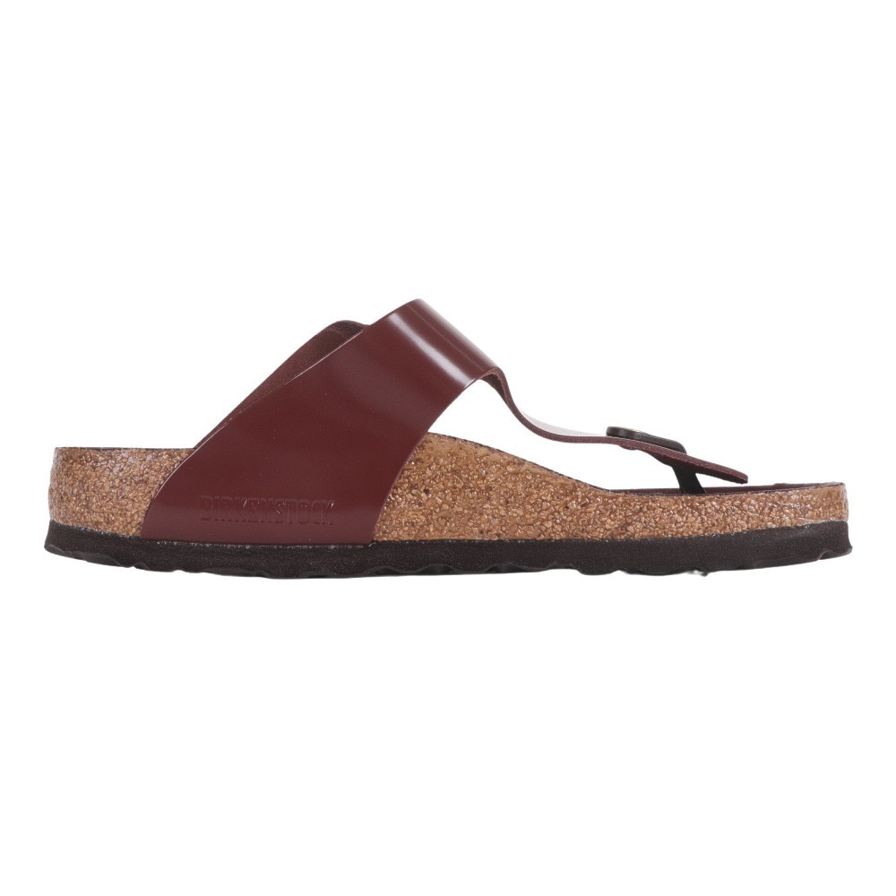 ビルケンシュトック（BIRKENSTOCK）（レディース）ストラップサンダル ギゼー ビッグバックル 1021477 ハイシャインチョコレート