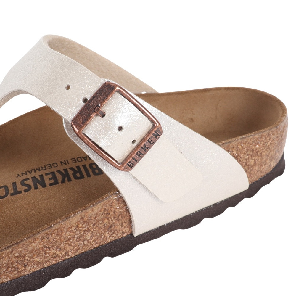 ビルケンシュトック（BIRKENSTOCK）（レディース）ストラップサンダル ギゼ 943871 グレイスフル パールホワイト