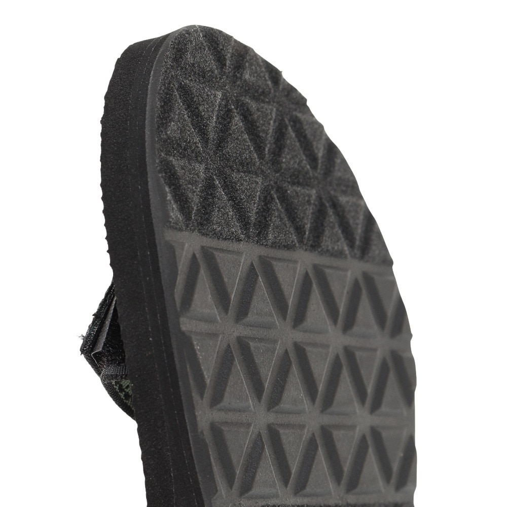 テバ（Teva）（レディース）サンダル オリジナル ユニバーサル ブラック グリーン 1003987-BNBS ストラップサンダル 面ファスナー 速乾性 軽量