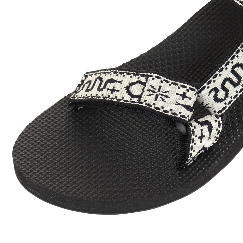 テバ（Teva）（レディース）サンダル レディース オリジナル ユニバーサル ブラック ホワイト 1003987-BWBLC ストラップサンダル 面ファスナー