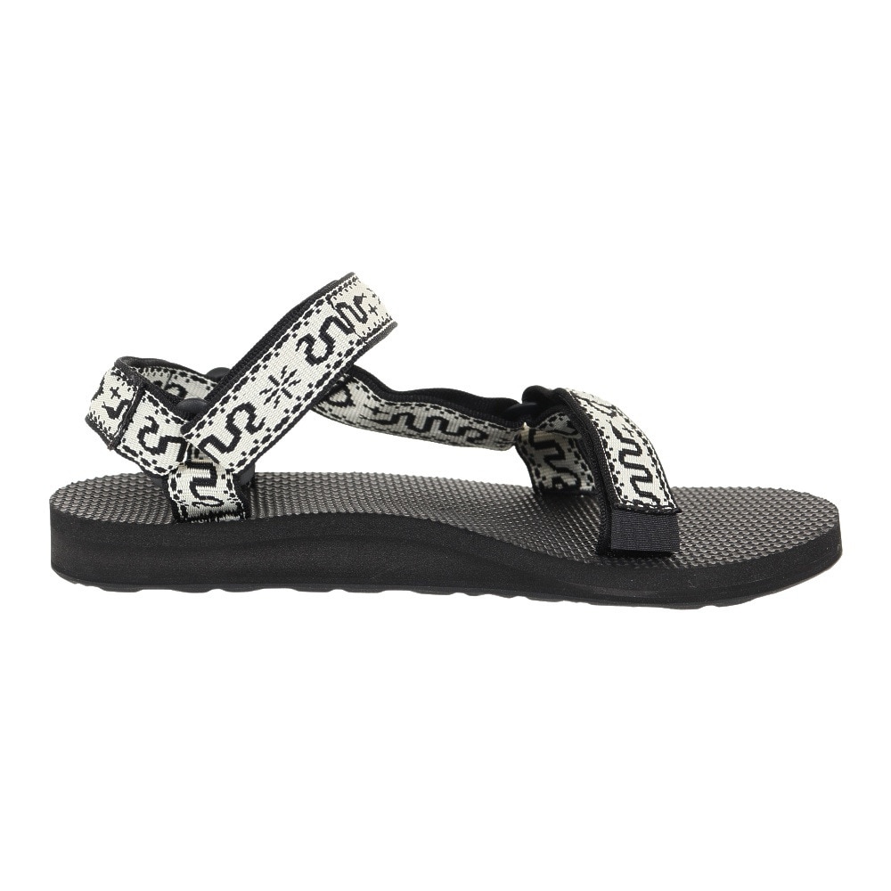 テバ（Teva）（レディース）サンダル レディース オリジナル ユニバーサル ブラック ホワイト 1003987-BWBLC ストラップサンダル 面ファスナー