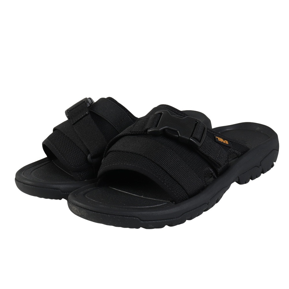 テバ（Teva）（レディース）スポーツ サンダル ハリケーン バージ スライド ブラック 1136210-BLK ストラップ リラックス タウン カジュアル 通気性 軽量