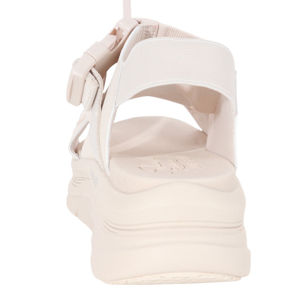 スケッチャーズ（SKECHERS）（レディース）サンダル デラックス ウォーカー ベージュ 119820-NAT ストラップ クッション性 レジャー タウン