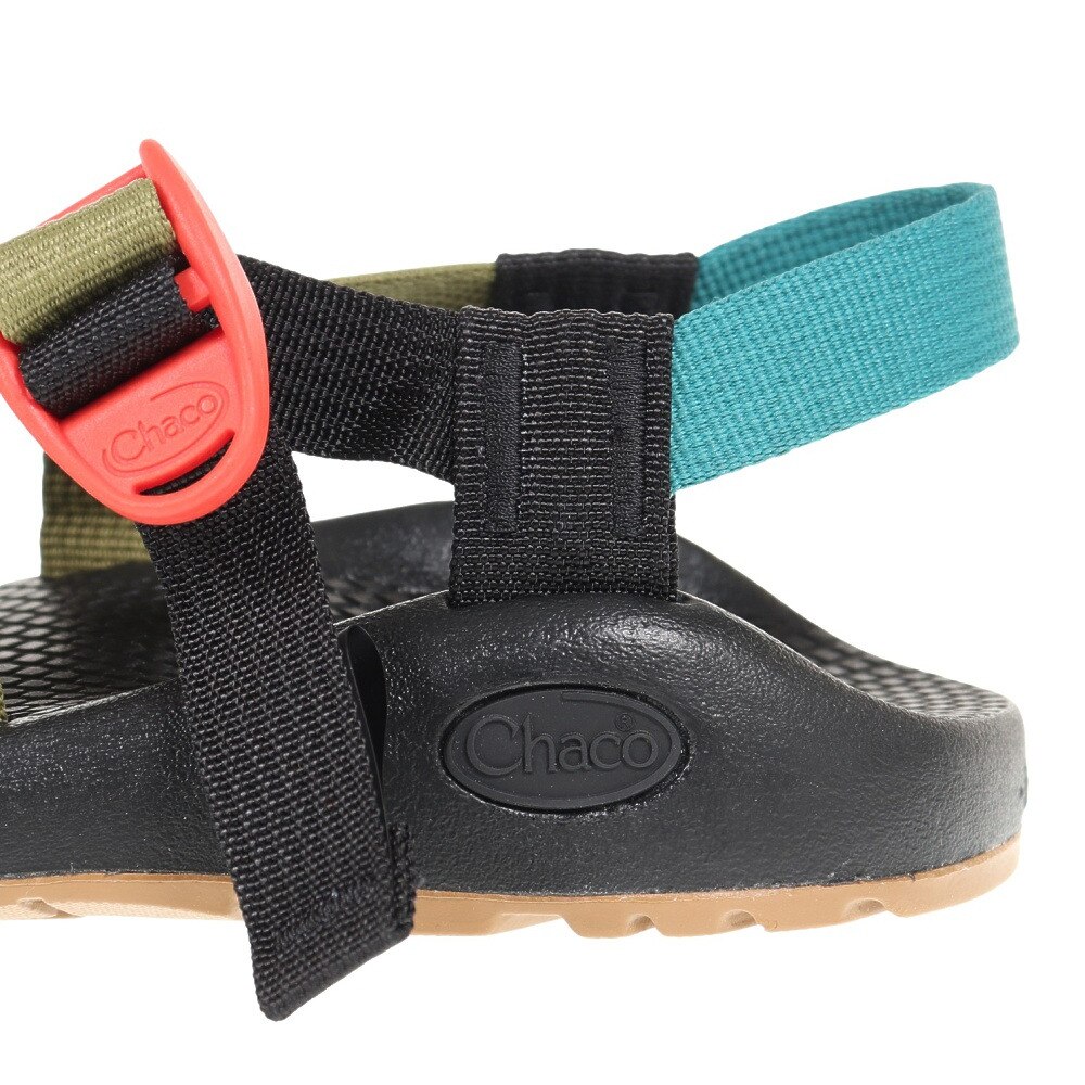チャコ（Chaco）（レディース）スポーツサンダル Z1 クラシック ブラック グリーン 12365105 AVC ストラップ レジャー タウン プール★★★