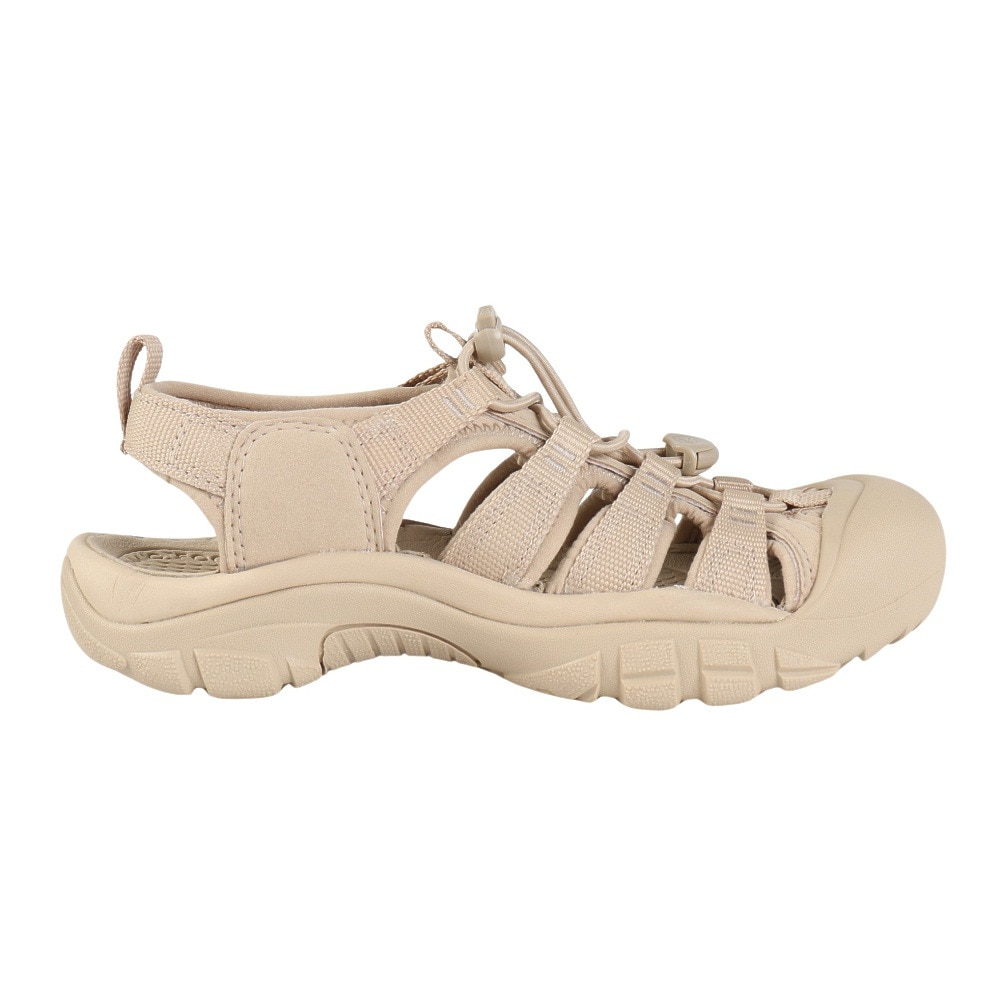 キーン（KEEN）（レディース）スポーツサンダル ニューポート H2 ベージュ 1027353 ストラップサンダル 軽量 水陸両用 速乾性 抗菌防臭加工 タウン 旅行 