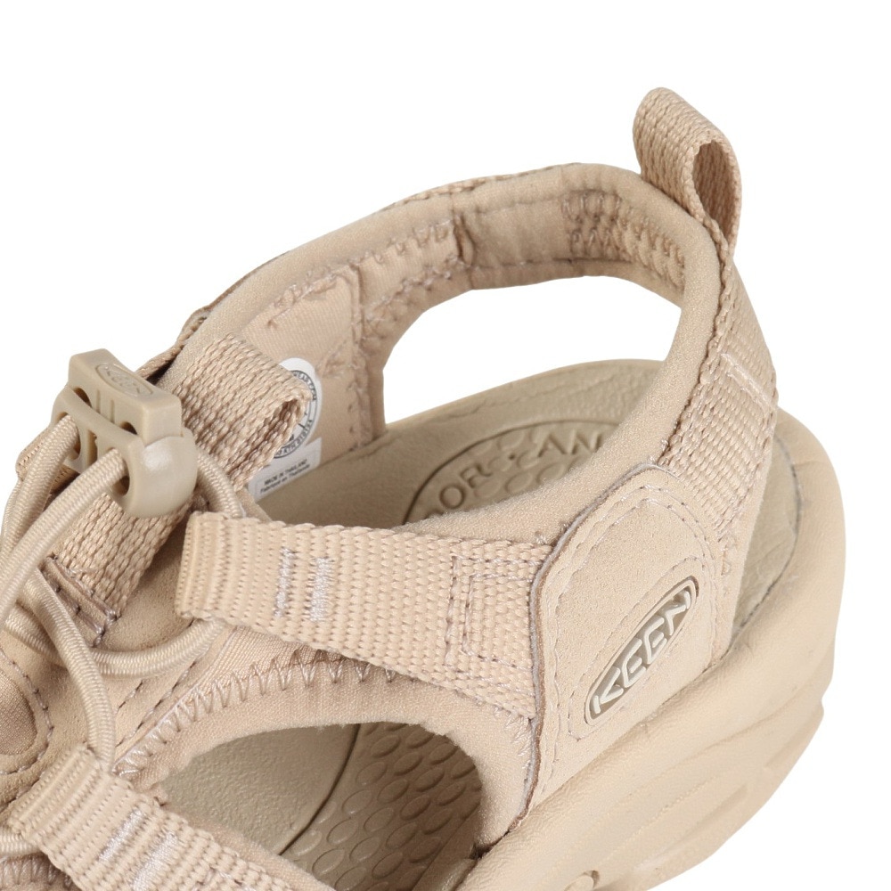 キーン（KEEN）（レディース）スポーツサンダル ニューポート H2 ベージュ 1027353 ストラップサンダル 軽量 水陸両用 速乾性 抗菌防臭加工 タウン 旅行 
