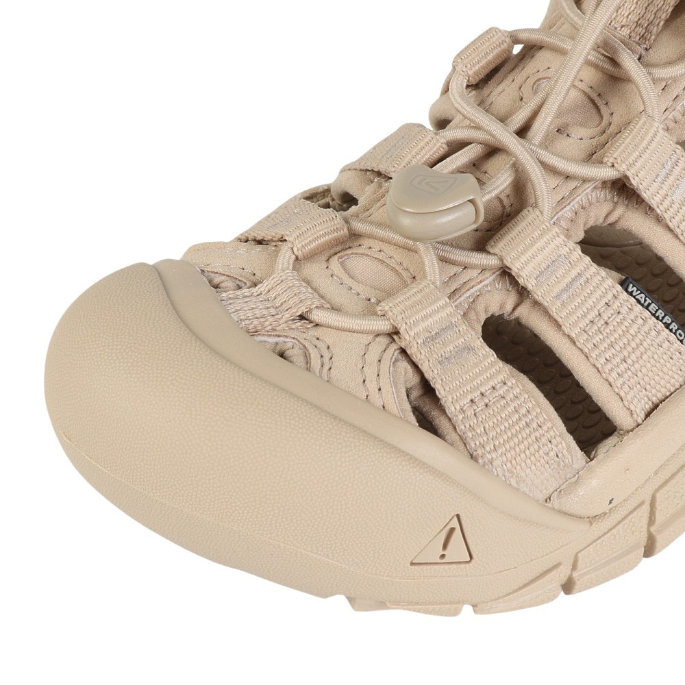 キーン（KEEN）（レディース）スポーツサンダル ニューポート H2 ベージュ 1027353 ストラップサンダル 軽量 水陸両用 速乾性 抗菌防臭加工 タウン 旅行 
