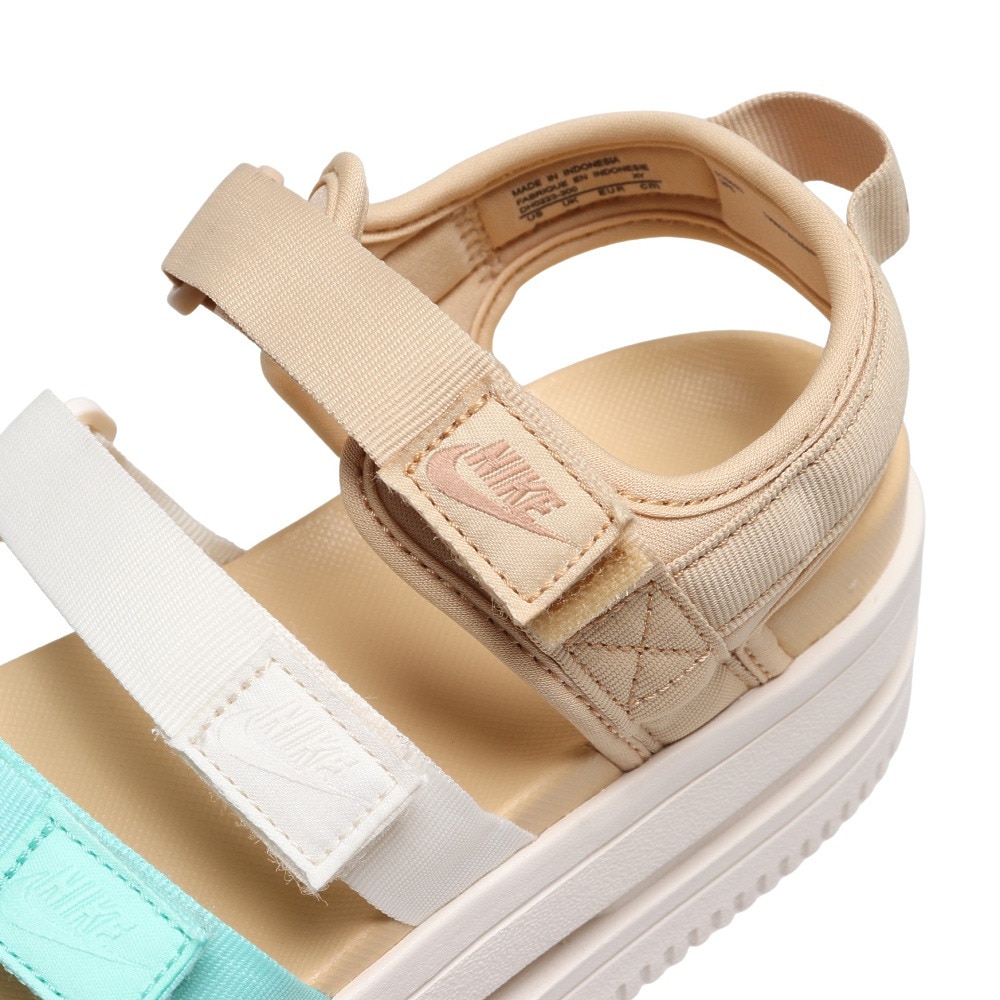 ナイキ（NIKE）（レディース）サンダル アイコン クラシック ベージュ DH0223-300 ストラップ グラデーション 面ファスナー タウン 街履き リゾート