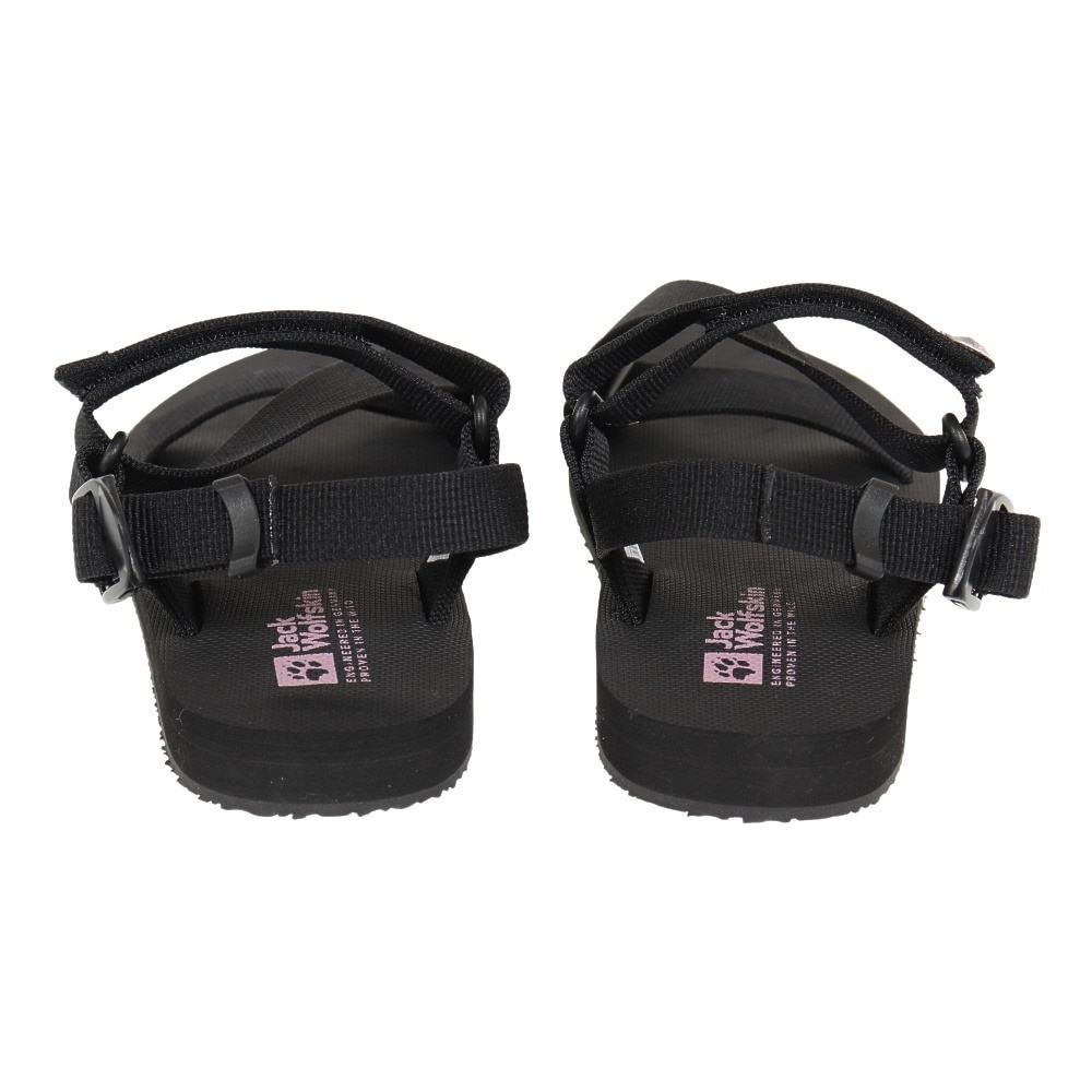 ジャックウルフスキン（JackWolfskin）（レディース）サンダル URBAN ENTDECKUNG ベルト サンダル W 4056801-6000 ブラック
