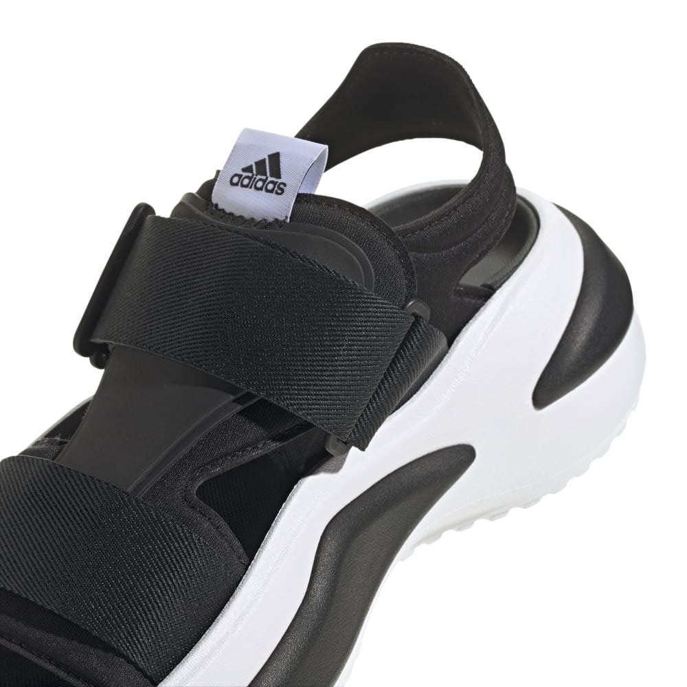 アディダス（adidas）（レディース）スポーツサンダル メハナサンダル ブラック IF7365 ストラップサンダル 快適 耐久性 タウン スタイリッシュ おしゃれ