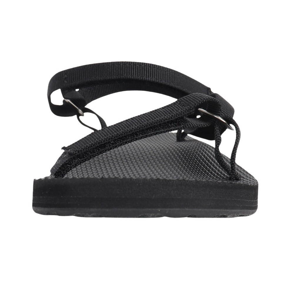 テバ（Teva）（レディース）スポーツサンダル オリジナルユニバーサルスリム ブラック 1150110-BLK ストラップサンダル 軽量 速乾性 抗菌 面ファスナー