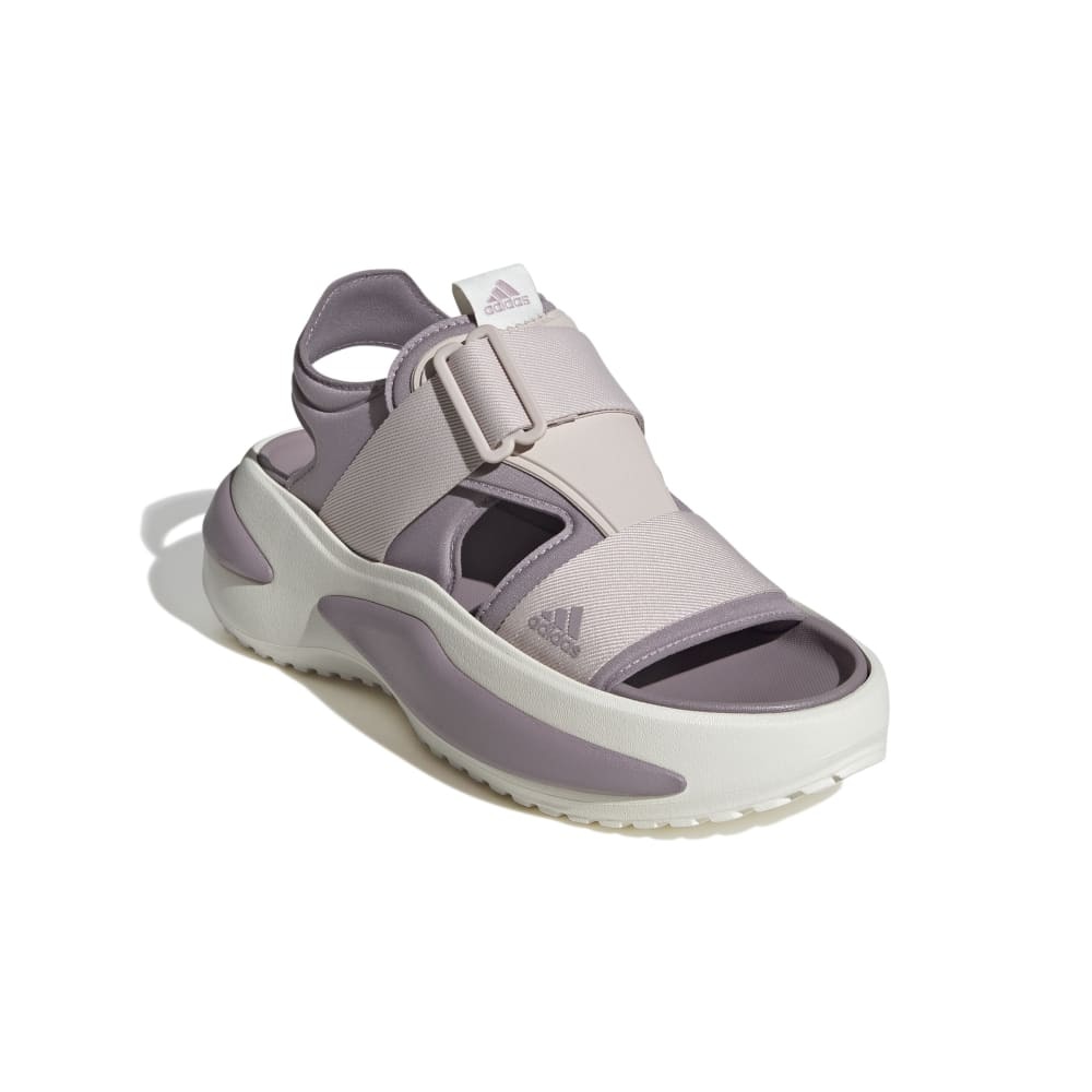 アディダス（adidas）（レディース）サンダル メハナサンダル ベージュ IG3535 ストラップサンダル 快適 耐久性 タウン スタイリッシュ おしゃれ