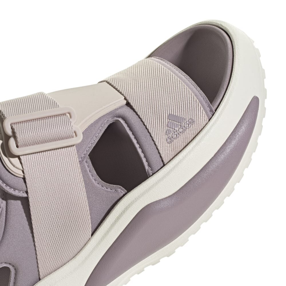 アディダス（adidas）（レディース）サンダル メハナサンダル ベージュ IG3535 ストラップサンダル 快適 耐久性 タウン スタイリッシュ おしゃれ