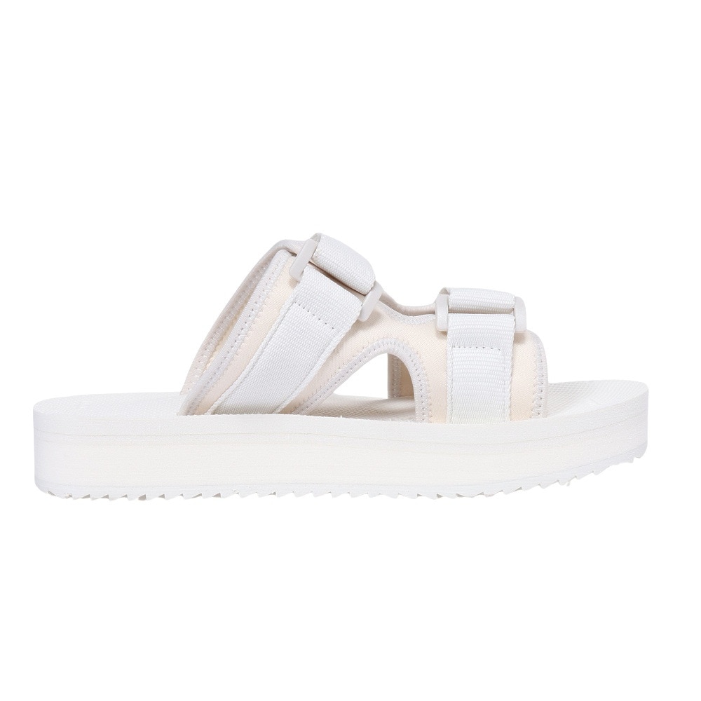 シャカ（SHAKA）（レディース）サンダル チルアウト GE アイボリー SK-285 Linen ストラップサンダル 面ファスナー タウン 日常履き レジャー