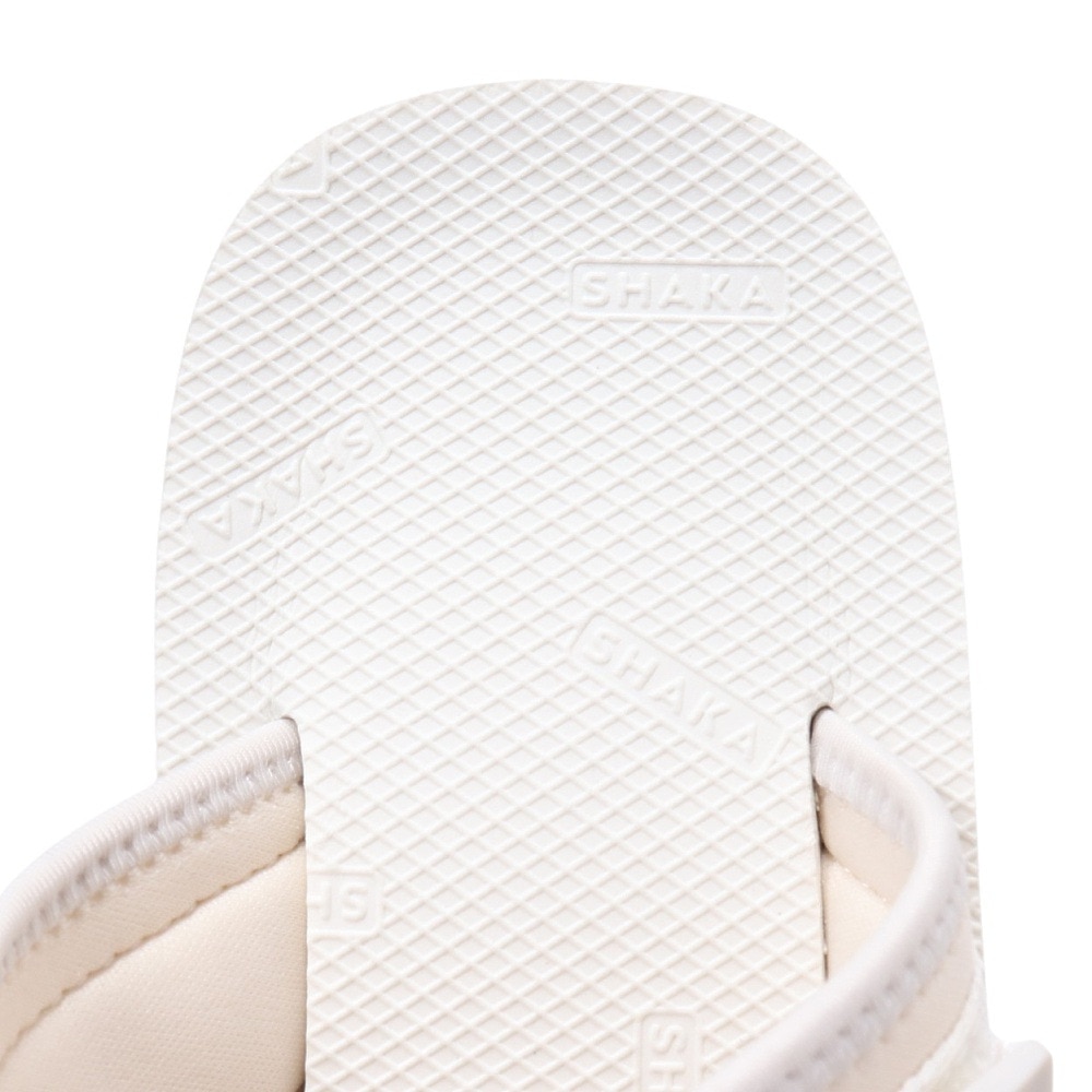 シャカ（SHAKA）（レディース）サンダル チルアウト GE アイボリー SK-285 Linen ストラップサンダル 面ファスナー タウン 日常履き レジャー