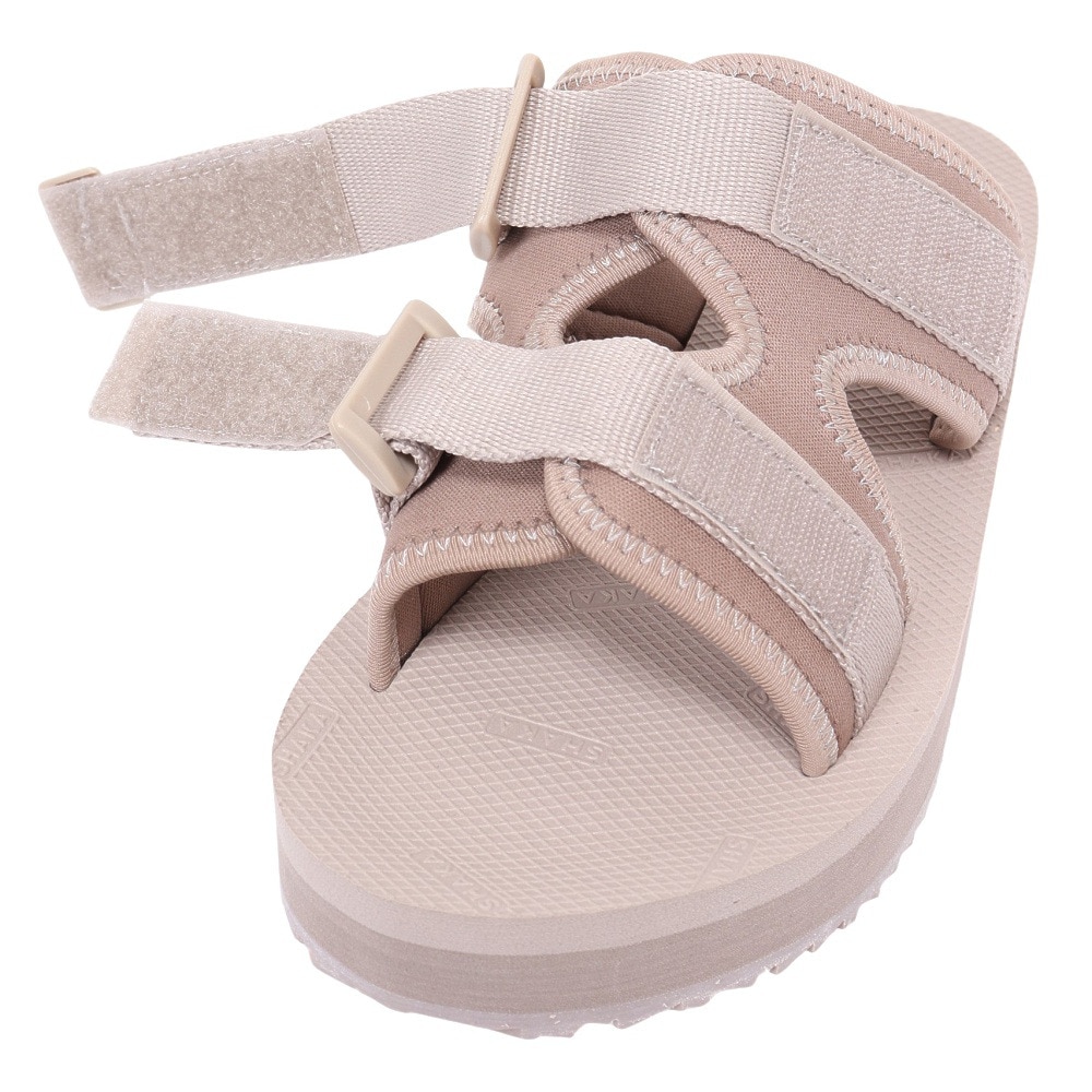 シャカ（SHAKA）（レディース）サンダル チルアウト GE ベージュ SK-285 Taupe ストラップサンダル 面ファスナー タウン 日常履き レジャー シンプル