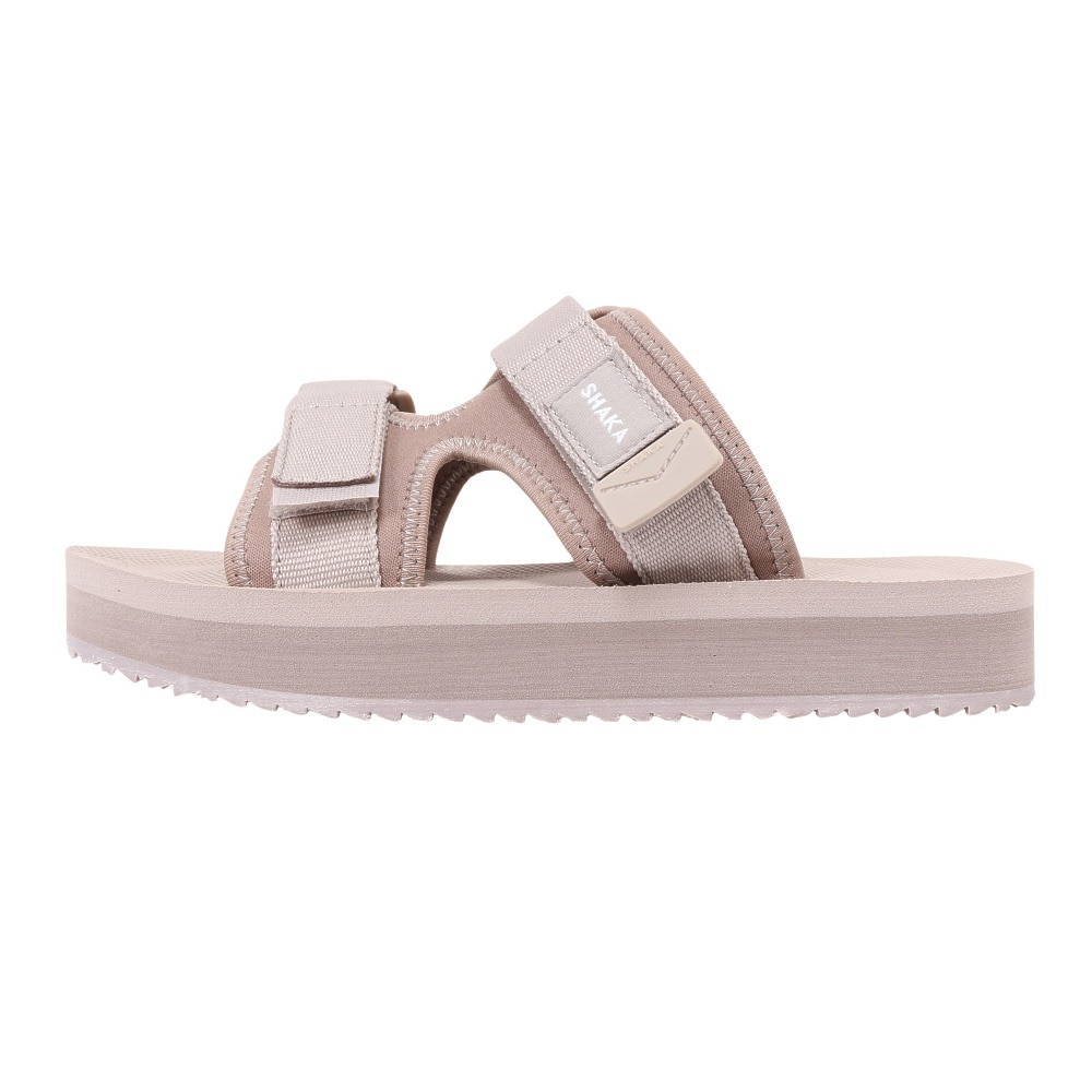 シャカ（SHAKA）（レディース）サンダル チルアウト GE ベージュ SK-285 Taupe ストラップサンダル 面ファスナー タウン 日常履き レジャー シンプル