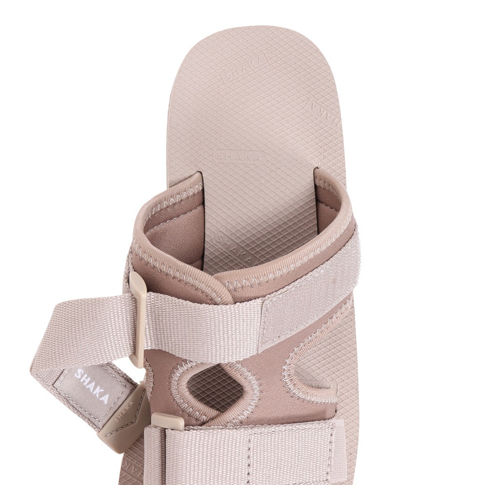 シャカ（SHAKA）（レディース）サンダル チルアウト GE ベージュ SK-285 Taupe ストラップサンダル 面ファスナー タウン 日常履き レジャー シンプル