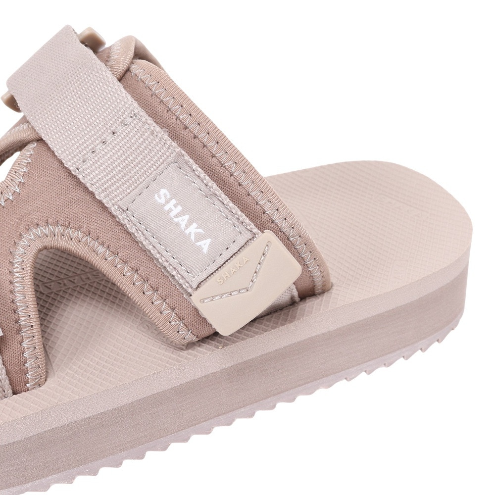 シャカ（SHAKA）（レディース）サンダル チルアウト GE ベージュ SK-285 Taupe ストラップサンダル 面ファスナー タウン 日常履き レジャー シンプル