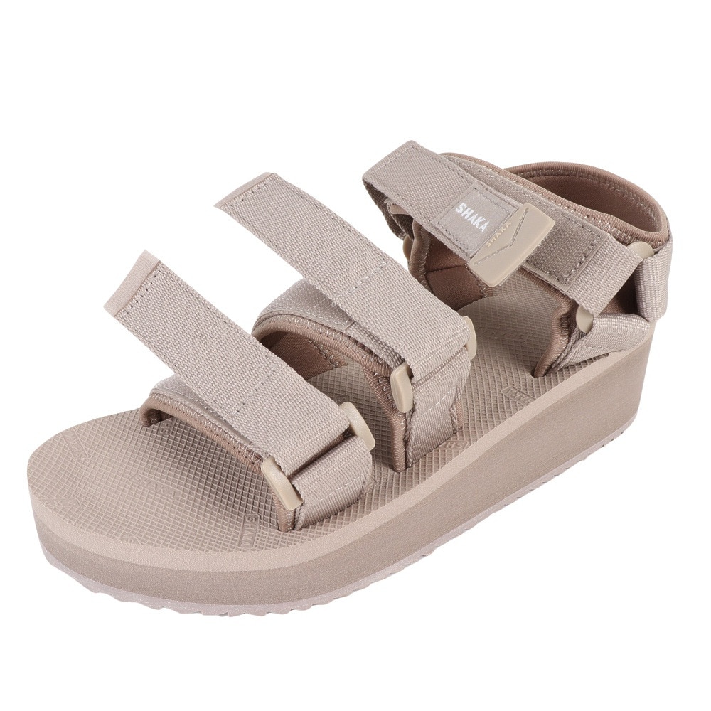 シャカ（SHAKA）（レディース）スポーツサンダル ネオバンジー プラットフォームGE ベージュ SK-286 Taupe ストラップサンダル 日常履き タウン レジャー