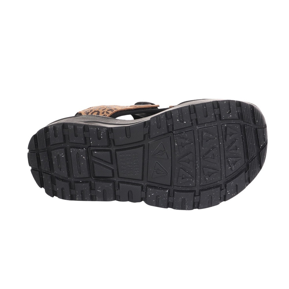 コンバース（CONVERSE）（レディース）スポーツサンダル MSD CP 2 ブラック ブラウン 34201840 ストラップ 水陸両用サンダル アウトドア タウン アニマル柄