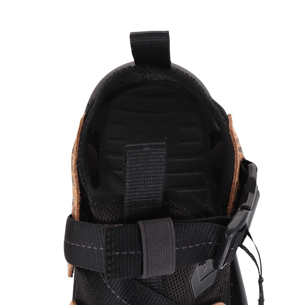 コンバース（CONVERSE）（レディース）スポーツサンダル MSD CP 2 ブラック ブラウン 34201840 ストラップ 水陸両用サンダル アウトドア タウン アニマル柄