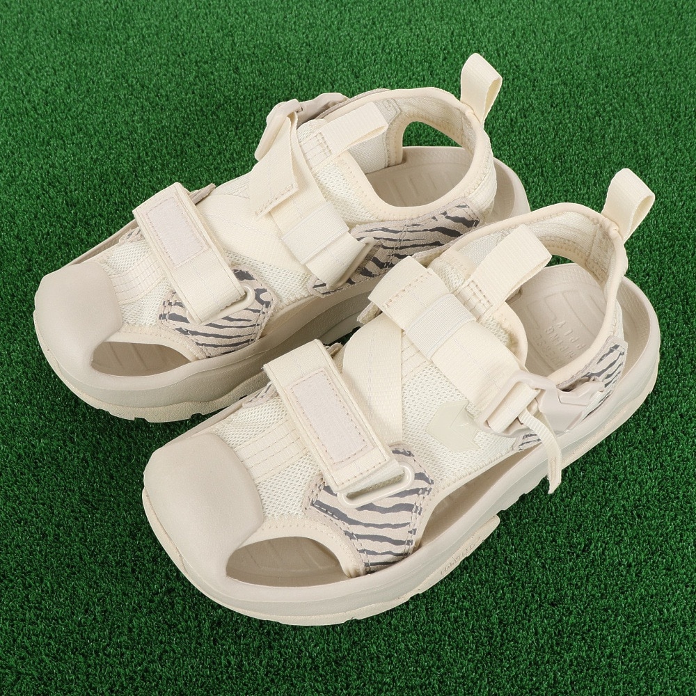 コンバース（CONVERSE）（レディース）スポーツサンダル MSD CP 2 ホワイト ブラック 34201841 ストラップ 水陸両用サンダル アウトドア タウン アニマル柄