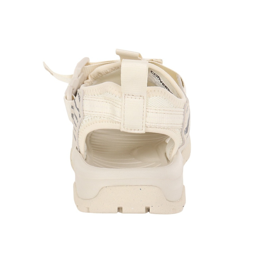 コンバース（CONVERSE）（レディース）スポーツサンダル MSD CP 2 ホワイト ブラック 34201841 ストラップ 水陸両用サンダル アウトドア タウン アニマル柄