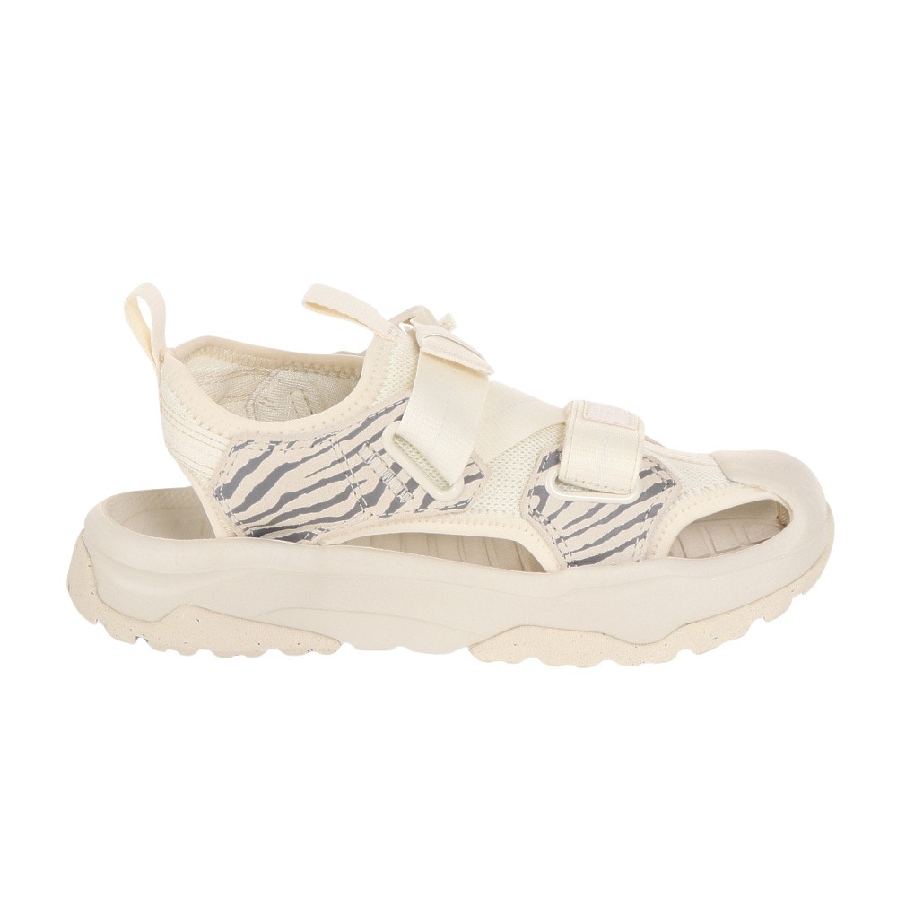 コンバース（CONVERSE）（レディース）スポーツサンダル MSD CP 2 ホワイト ブラック 34201841 ストラップ 水陸両用サンダル アウトドア タウン アニマル柄