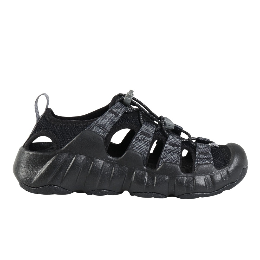 キーン（KEEN）（レディース）ストラップサンダル ハイパーポート エイチツー ブラック グレー 1028657 レジャー アウトドア 軽量 フィット感 耐久性 防水性 