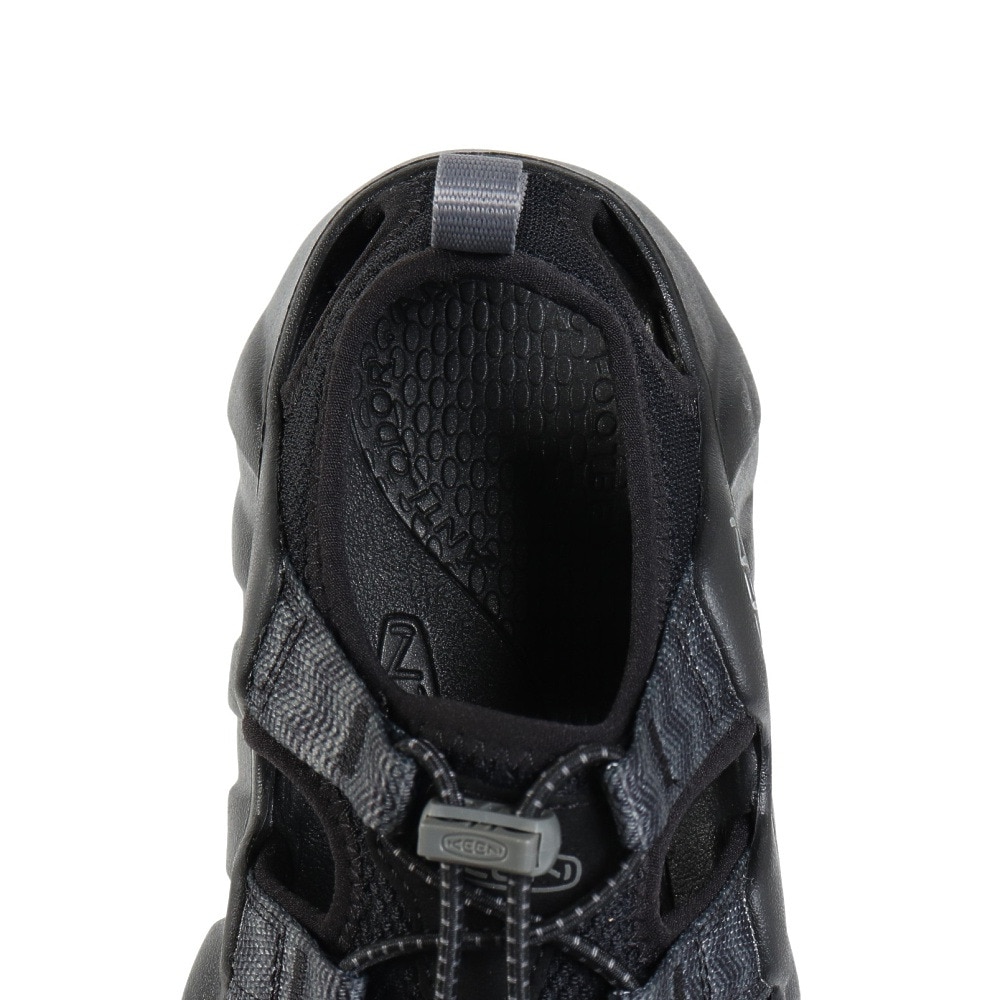 キーン（KEEN）（レディース）ストラップサンダル ハイパーポート エイチツー ブラック グレー 1028657 レジャー アウトドア 軽量 フィット感 耐久性 防水性 