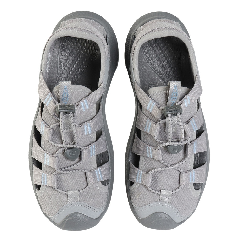 キーン（KEEN）（レディース）ストラップサンダル シーニック エイチツー グレー 1030384 レジャー アウトドア 軽量 フィット感 水陸両用 旅行 快適 速乾性 