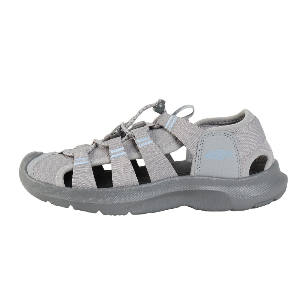 キーン（KEEN）（レディース）ストラップサンダル シーニック エイチツー グレー 1030384 レジャー アウトドア 軽量 フィット感 水陸両用 旅行 快適 速乾性 