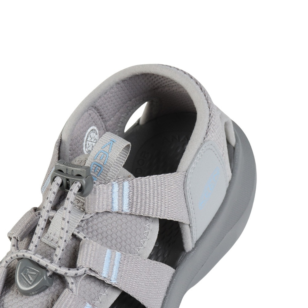 キーン（KEEN）（レディース）ストラップサンダル シーニック エイチツー グレー 1030384 レジャー アウトドア 軽量 フィット感 水陸両用 旅行 快適 速乾性 