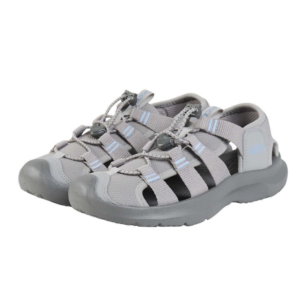 キーン（KEEN）（レディース）ストラップサンダル シーニック エイチツー グレー 1030384 レジャー アウトドア 軽量 フィット感 水陸両用 旅行 快適 速乾性 