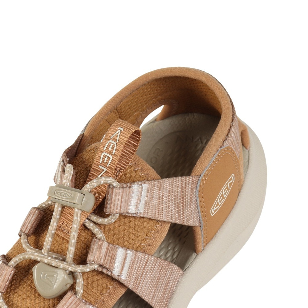 キーン（KEEN）（レディース）ストラップサンダル シーニック エイチツー ベージュ 1030385 レジャー アウトドア 軽量 フィット感 水陸両用 旅行 快適 速乾性