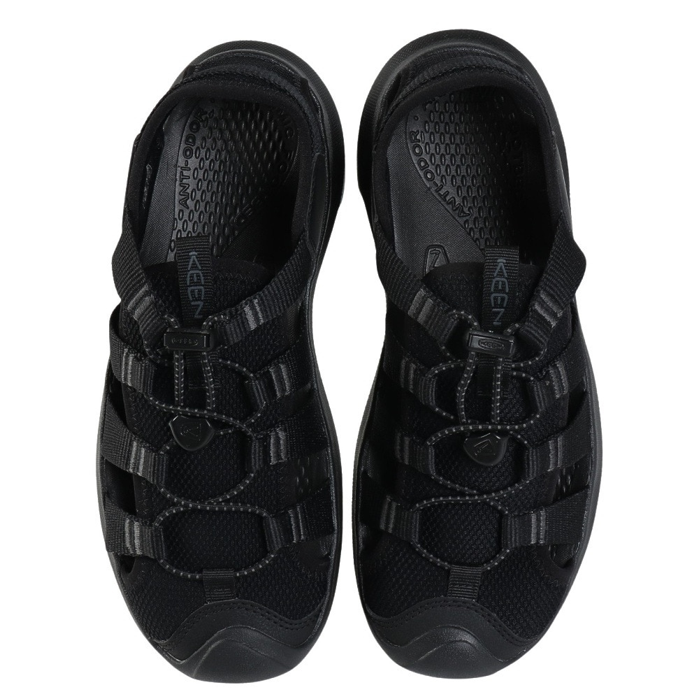 キーン（KEEN）（レディース）ストラップサンダル シーニック エイチツー ブラック 1030760 レジャー アウトドア 軽量 フィット感 水陸両用 耐久性 防水性