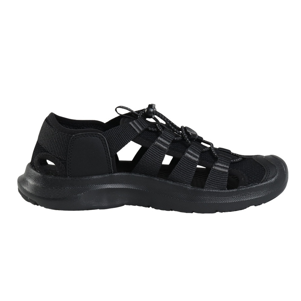 キーン（KEEN）（レディース）ストラップサンダル シーニック エイチツー ブラック 1030760 レジャー アウトドア 軽量 フィット感 水陸両用 耐久性 防水性