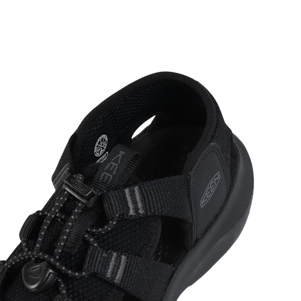 キーン（KEEN）（レディース）ストラップサンダル シーニック エイチツー ブラック 1030760 レジャー アウトドア 軽量 フィット感 水陸両用 耐久性 防水性