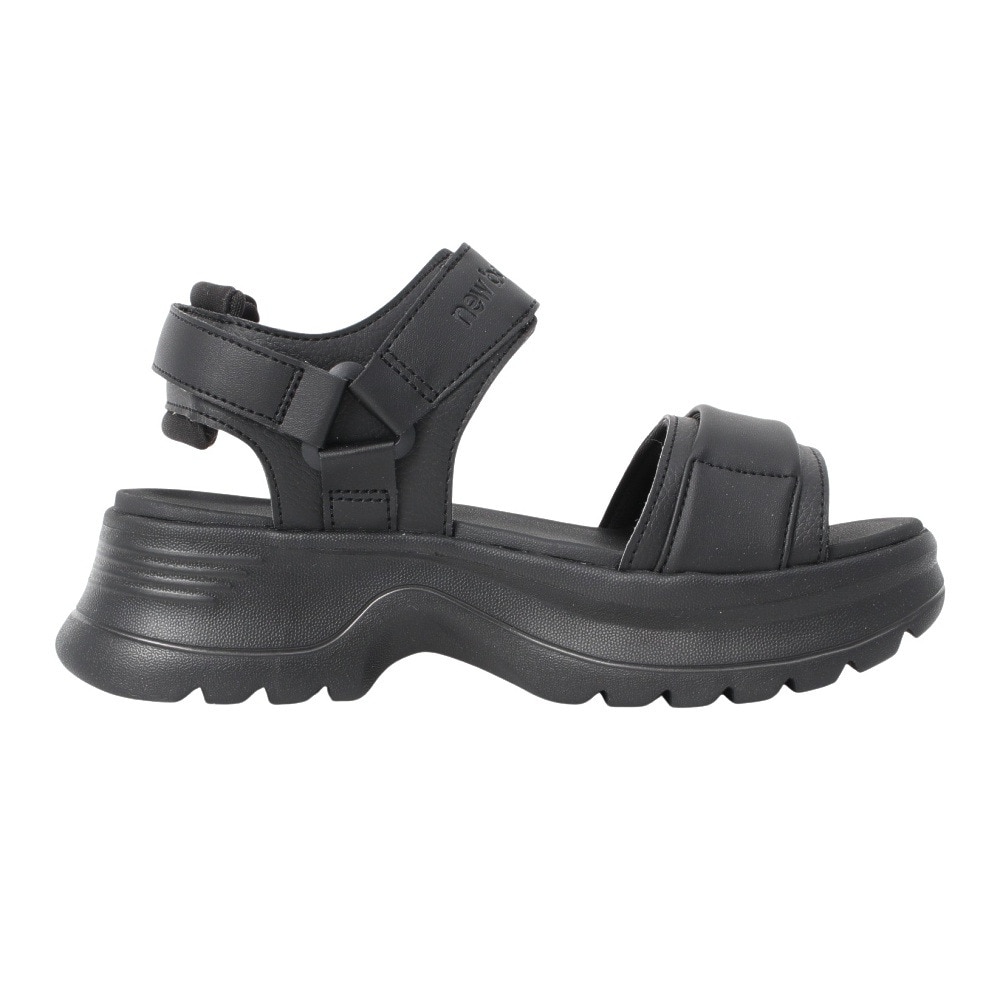 ニューバランス（new balance）（レディース）スポーツサンダル ストラップサンダル SWAFSH Straps ブラック SWAFSHA1 B シャワーサンダル アウトドア  