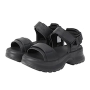 (レディース)スポーツサンダル ストラップサンダル SWAFSH Straps ブラック SWAFSHA1 B シャワーサンダル アウトドア