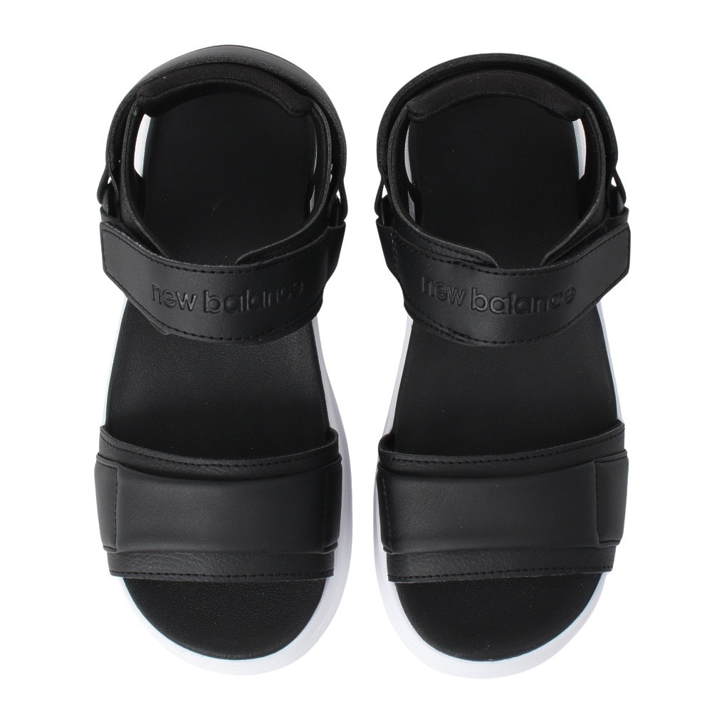 ニューバランス（new balance）（レディース）スポーツサンダル ストラップサンダル SWAFSH Straps ブラック ホワイト SWAFSHE1 B シャワーサンダル レジャー