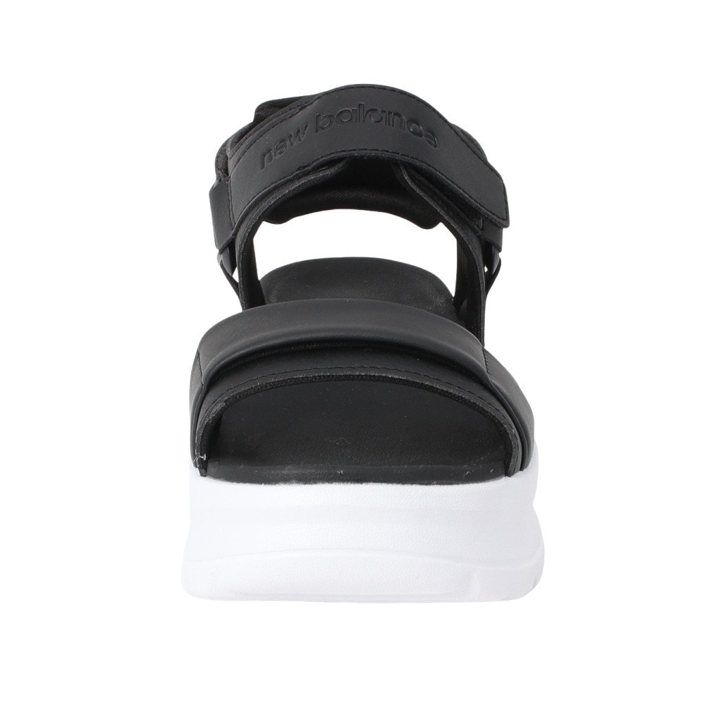 ニューバランス（new balance）（レディース）スポーツサンダル ストラップサンダル SWAFSH Straps ブラック ホワイト SWAFSHE1 B シャワーサンダル レジャー