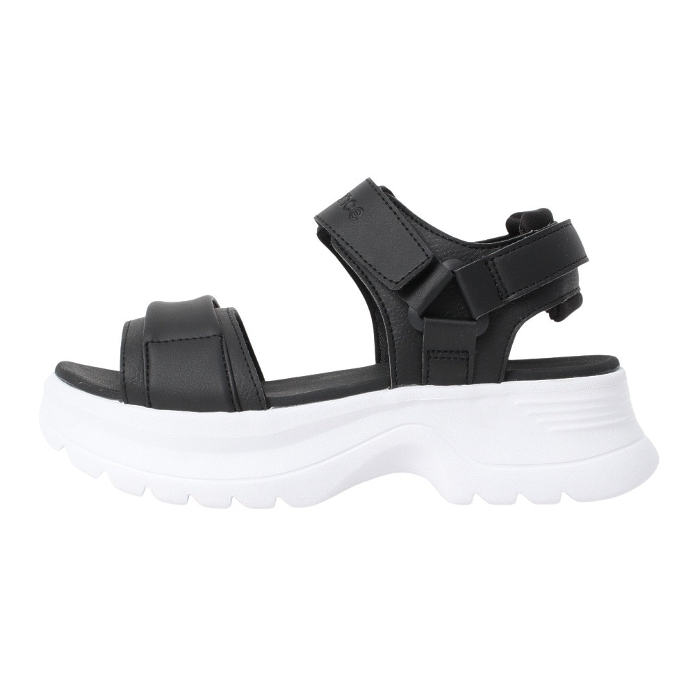ニューバランス（new balance）（レディース）スポーツサンダル ストラップサンダル SWAFSH Straps ブラック ホワイト SWAFSHE1 B シャワーサンダル レジャー