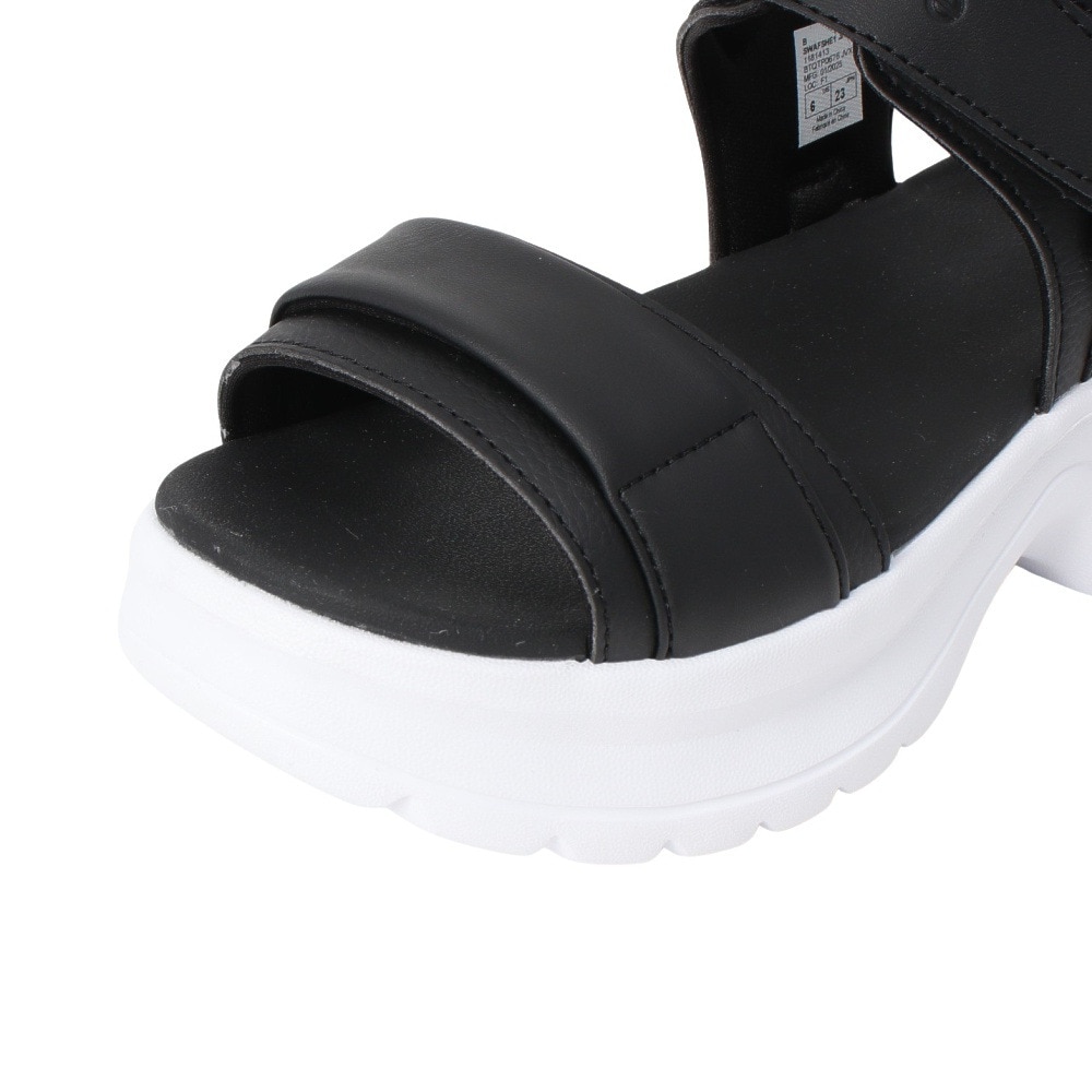 ニューバランス（new balance）（レディース）スポーツサンダル ストラップサンダル SWAFSH Straps ブラック ホワイト SWAFSHE1 B シャワーサンダル レジャー