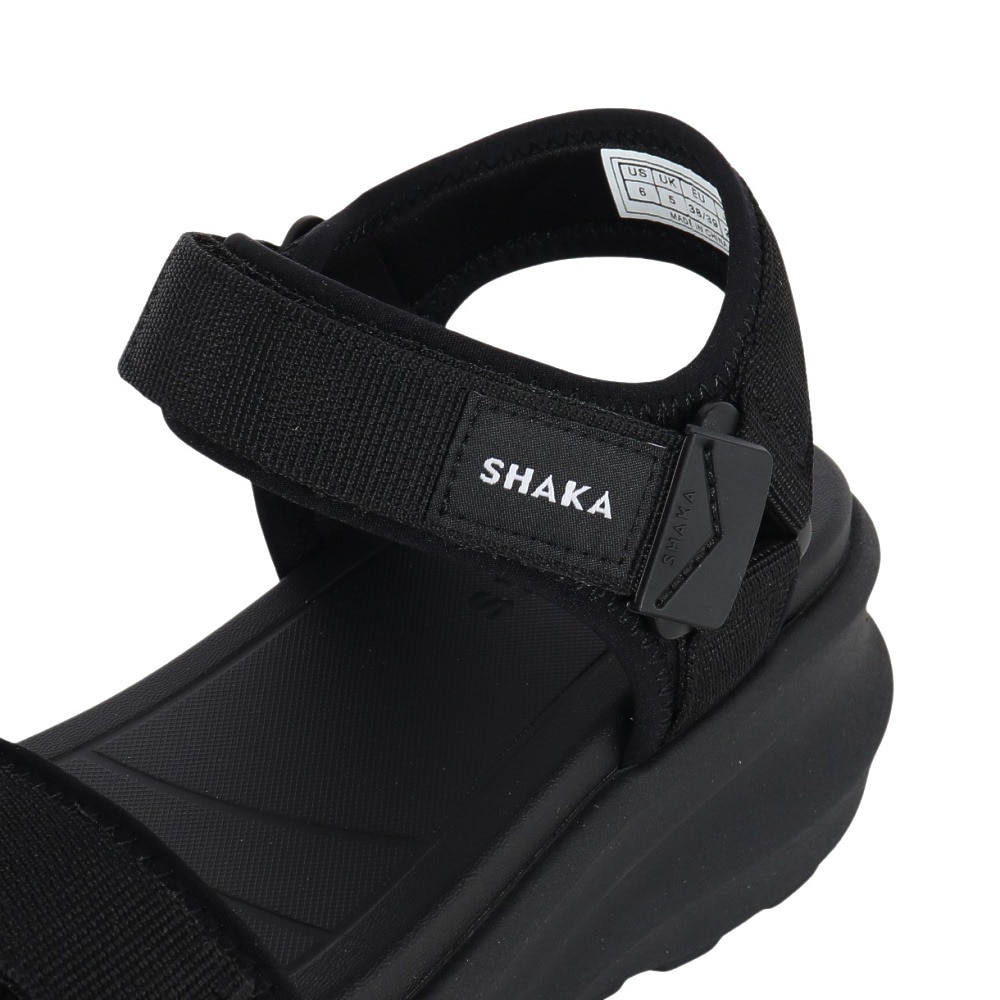 シャカ（SHAKA）（レディース）ストラップサンダル NEO BUNGY S CHUNKY GES SK-323 BLACK